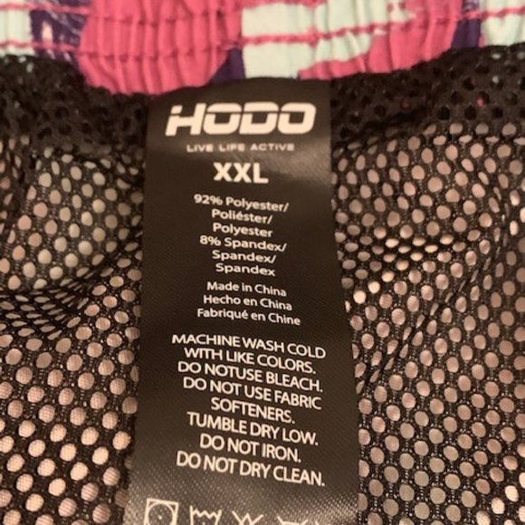 HodoSports Men's Multi-Colored Swim Trunks XXL NWT - Picture 5 of 7